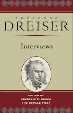 Cover of 'Theodore Dreiser: Interviews' 