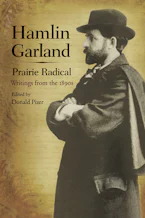 Cover of 'Hamlin Garland, Prairie Radical' 