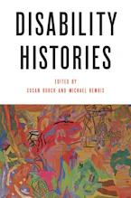 Cover of 'Disability Histories' 