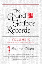 The Grand Scribe’s Records, Volume X