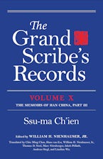 The Grand Scribe’s Records, Volume X