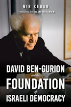 Cover of 'David Ben-Gurion and the Foundation of Israeli Democracy' 