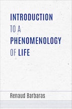 Introduction to a Phenomenology of Life
