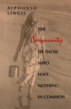 The Community of Those Who Have Nothing in Common The Community of Those Who Have Nothing in Common