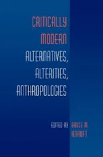 Cover of 'Critically Modern' 