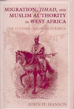 Cover of 'Migration, Jihad, and Muslim Authority in West Africa' 
