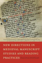Cover of 'New Directions in Medieval Manuscript Studies and Reading Practices' 