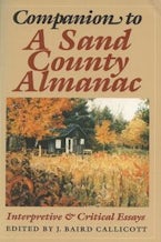 Companion to a Sand County Almanac Companion to a Sand County Almanac