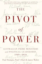 Cover of 'The Pivot of Power' 