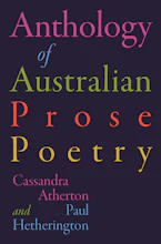 Cover of 'The Anthology of Australian Prose Poetry' 