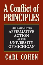 Cover of 'A Conflict of Principles' 