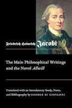 Main Philosophical Writings and the Novel Allwill Main Philosophical Writings and the Novel Allwill