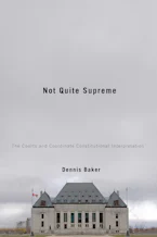 Cover of 'Not Quite Supreme' 