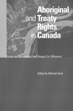 Cover of 'Aboriginal and Treaty Rights in Canada' 