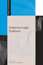 Cover of 'Indigenous Legal Traditions' 