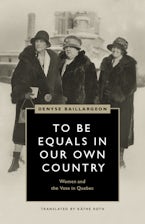 To Be Equals in Our Own Country To Be Equals in Our Own Country