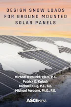 Cover of 'Design Snow Loads for Ground Mounted Solar Panels' 