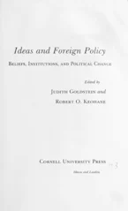 Cover of 'Ideas and Foreign Policy' 