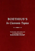 Cover of 'Boethiuss "in Ciceronis Topica"' 