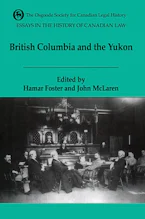 Cover of 'VIEssays in the History of Canadian Law, Volume VI' 