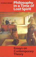 Cover of 'Philosophy in a Time of Lost Spirit' 