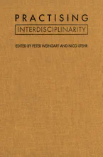 Cover of 'Practising Interdisciplinarity' 