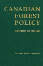 Cover of 'Canadian Forest Policy' 