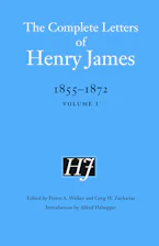 Cover of 'The Complete Letters of Henry James, 1855–1872' 