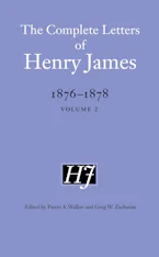 Cover of 'The Complete Letters of Henry James, 1876–1878' 