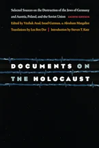Cover of 'Documents on the Holocaust' 
