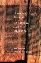 The Writing of the Disaster