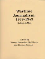 Cover of 'Wartime Journalism, 1939-43' 