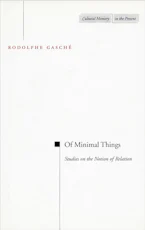 Cover of 'Of Minimal Things' 