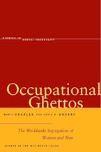 Occupational Ghettos Occupational Ghettos