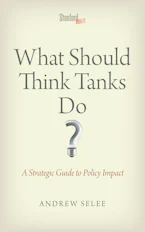 Cover of 'What Should Think Tanks Do?' 