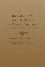 Cover of 'Idea of a New General History of North America' 