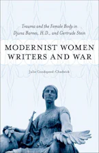 Cover of 'Modernist Women Writers and War' 