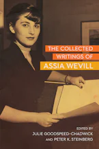 Cover of 'The Collected Writings of Assia Wevill' 