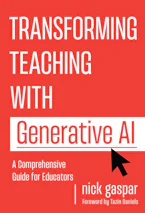 Cover of 'Transforming Teaching with Generative AI' 