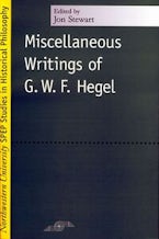 Miscellaneous Writings Miscellaneous Writings
