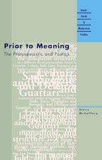 Prior to Meaning Prior to Meaning