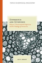 Difference and Givenness Difference and Givenness