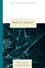 Hegel on Hamann Hegel on Hamann