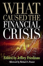 What Caused the Financial Crisis