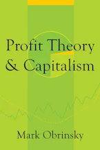 Cover of 'Profit Theory and Capitalism' by Mark Obrinsky 