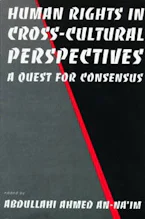 Cover of 'Human Rights in Cross-Cultural Perspectives' 
