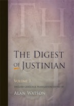 The Digest of Justinian, Volume 3