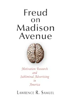 Cover of 'Freud on Madison Avenue' by Lawrence R. Samuel 