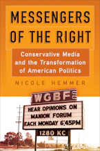 Cover of 'Messengers of the Right' by Nicole Hemmer 