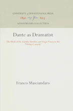 Cover of 'Dante As Dramatist' by Franco Masciandaro 